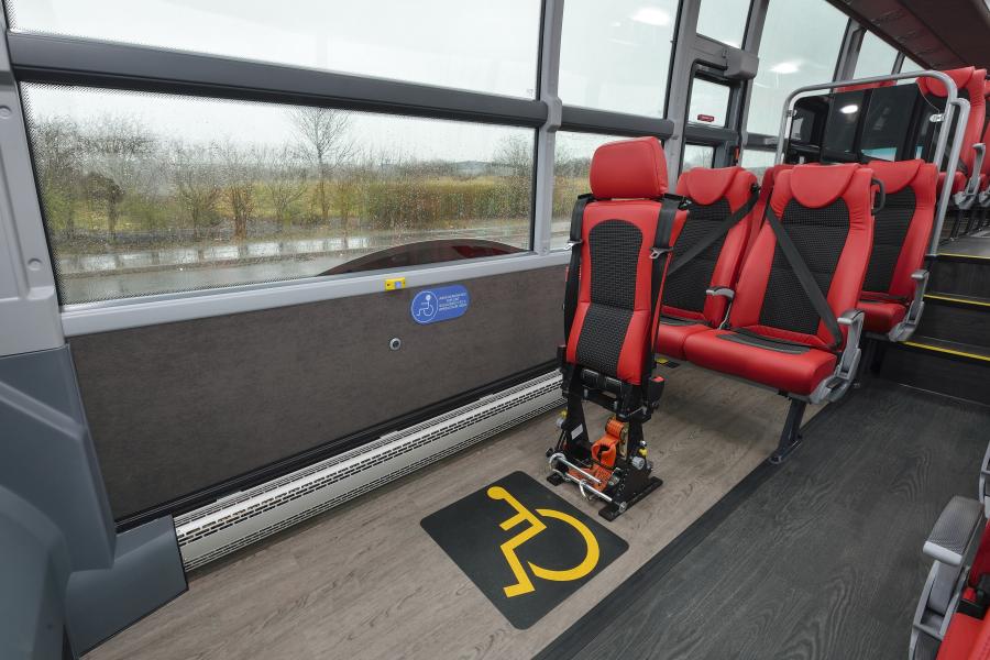 Интерьер Plaxton Panther LE Volvo B8RLE 2018 года  (фото 8 из 16)